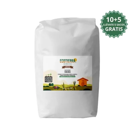 Oferta 10 sacos y 5 de regalo tierra de diatomeas micronizada