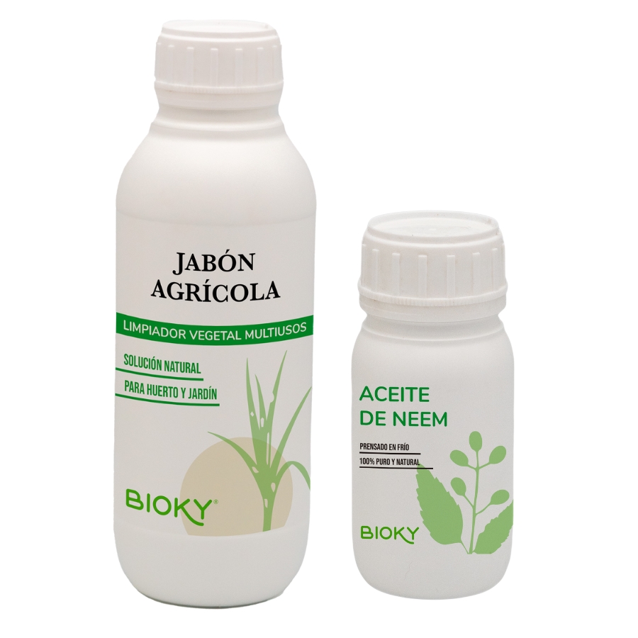 ✓ PACK Jabón Agrícola y Aceite de Neem Bioky ®